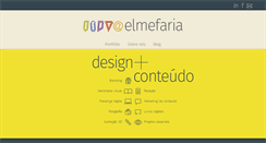 Desktop Screenshot of elmefaria.com.br